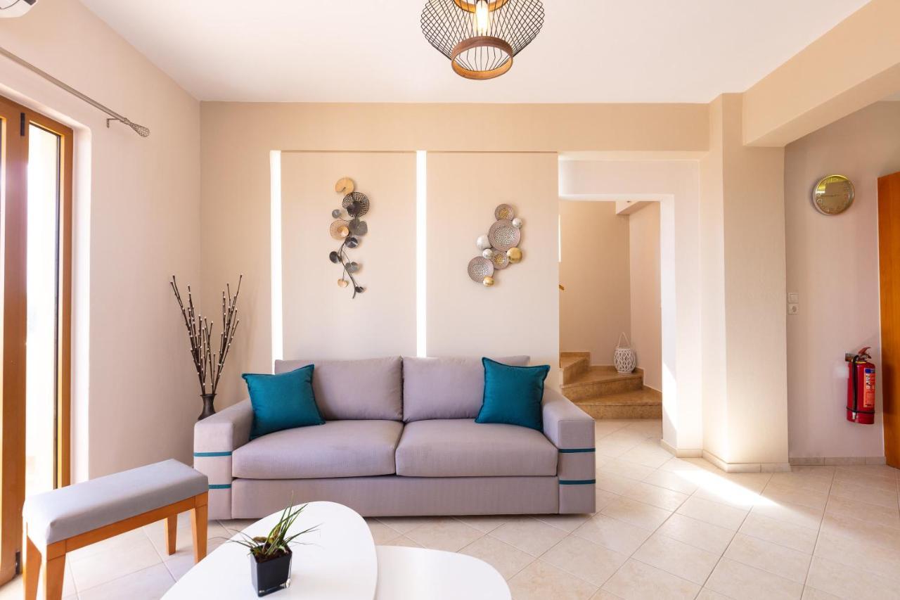 Maroulas Villas Ioanna & Stavros, Private Pools, Bbq & Seaview, By Thinkvilla Екстер'єр фото