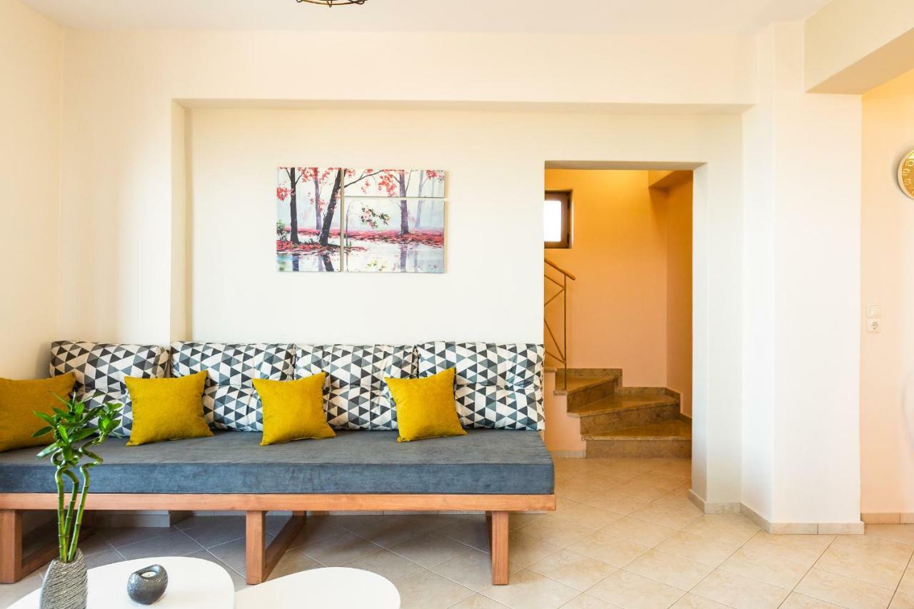 Maroulas Villas Ioanna & Stavros, Private Pools, Bbq & Seaview, By Thinkvilla Екстер'єр фото